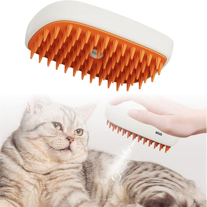 Rechargable Pet Steam Brush